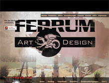 Tablet Screenshot of ferrum-art.de